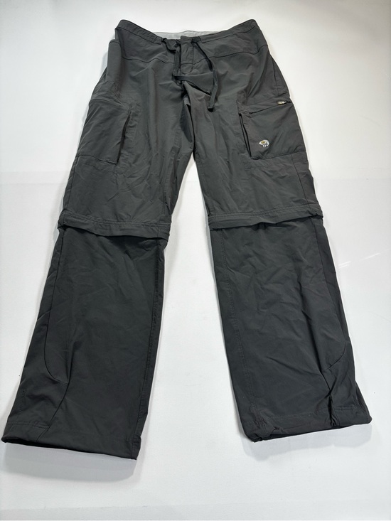 Mountain Hardwear Pants - Mountain Hardwear Gray Women's Convertible Cargo Pants